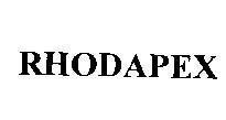 Mẫu nhãn hiệu RHODAPEX
