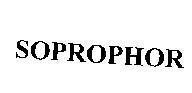 Mẫu nhãn hiệu SOPROPHOR