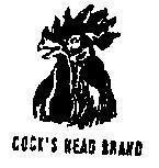 Mẫu nhãn hiệu COCK`S HEAD BRAND