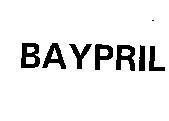 Mẫu nhãn hiệu BAYPRIL