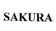 Mẫu nhãn hiệu SAKURA