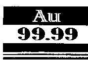 Mẫu nhãn hiệu AU 99.99