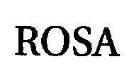 Mẫu nhãn hiệu ROSA