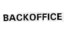 Mẫu nhãn hiệu BACKOFFICE