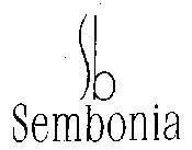 Mẫu nhãn hiệu SB SEMBONIA