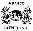 Mẫu nhãn hiệu LIN PAN CO. LIÊN HƯNG