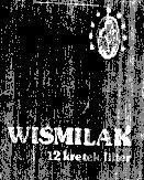 Mẫu nhãn hiệu WISMILAK-12 KRETEK FILTER