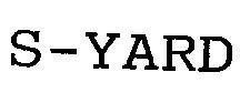 Mẫu nhãn hiệu S-YARD