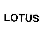 Mẫu nhãn hiệu LOTUS