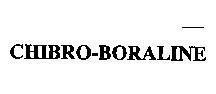 Mẫu nhãn hiệu CHIBRO-BORALINE