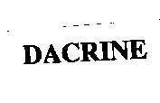 Mẫu nhãn hiệu DACRINE