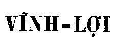 Mẫu nhãn hiệu Vĩnh - Lợi