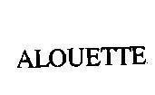 Mẫu nhãn hiệu ALOUETTE
