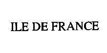 Mẫu nhãn hiệu ILE DE FRANCE