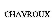 Mẫu nhãn hiệu CHAVROUX