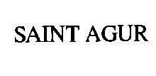 Mẫu nhãn hiệu SAINT AGUR