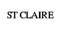 Mẫu nhãn hiệu ST CLAIRE