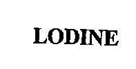 Mẫu nhãn hiệu LODINE