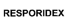 Mẫu nhãn hiệu RESPORIDEX