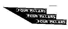 Mẫu nhãn hiệu FOUR PILLARS