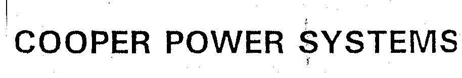 Mẫu nhãn hiệu COOPER POWER SYSTEMS