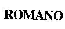 Mẫu nhãn hiệu ROMANO