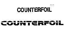 Mẫu nhãn hiệu COUNTERFOIL