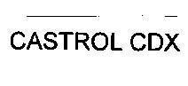 Mẫu nhãn hiệu CASTROL CDX