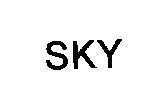 Mẫu nhãn hiệu SKY