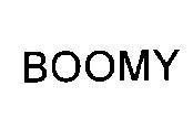 Mẫu nhãn hiệu BOOMY