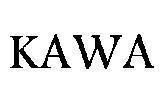 Mẫu nhãn hiệu KAWA