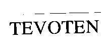 Mẫu nhãn hiệu TEVOTEN