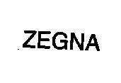Mẫu nhãn hiệu ZEGNA