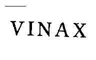Mẫu nhãn hiệu VINAX