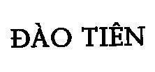 Mẫu nhãn hiệu Đào Tiên