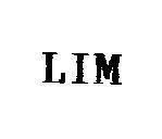 Mẫu nhãn hiệu LIM