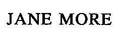 Mẫu nhãn hiệu JANE MORE