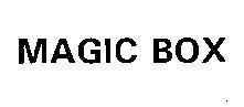 Mẫu nhãn hiệu MAGIC BOX