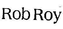 Mẫu nhãn hiệu ROB ROY