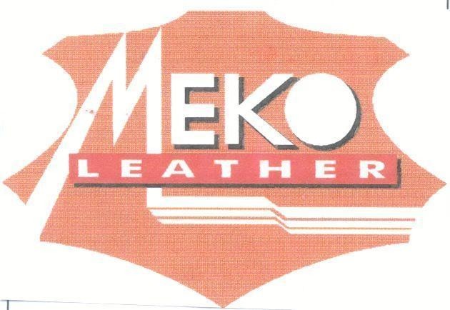 Mẫu nhãn hiệu MEKO LEATHER