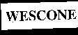 Mẫu nhãn hiệu WESCONE