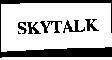 Mẫu nhãn hiệu SKYTALK