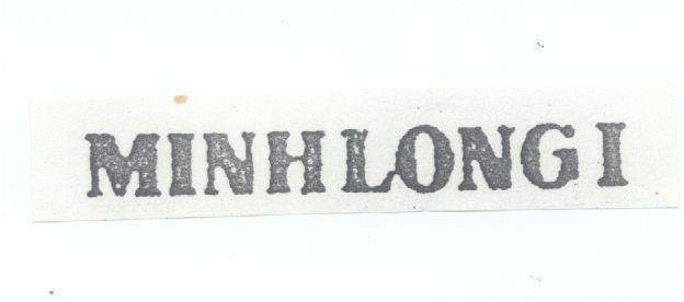 Mẫu nhãn hiệu MINH LONG I