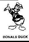 Mẫu nhãn hiệu DONALD DUCK