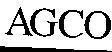 Mẫu nhãn hiệu AGCO