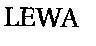 Mẫu nhãn hiệu LEWA