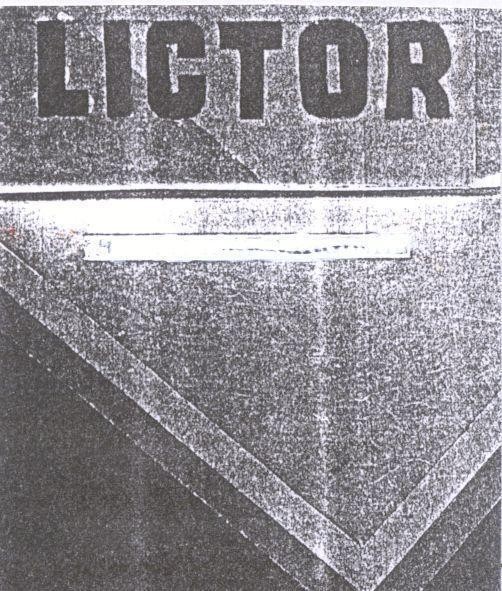 Mẫu nhãn hiệu LICTOR