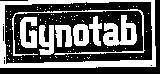 Mẫu nhãn hiệu GYNOTAB
