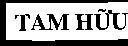 Mẫu nhãn hiệu Tam Hữu