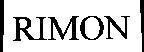 Mẫu nhãn hiệu RIMON